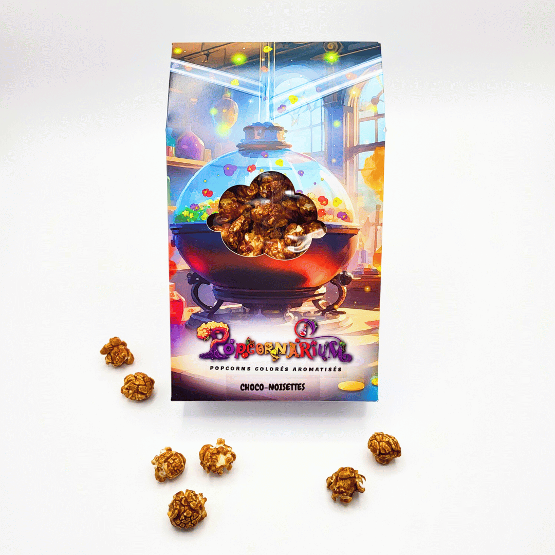 Popcorn saveur choco-noisettes