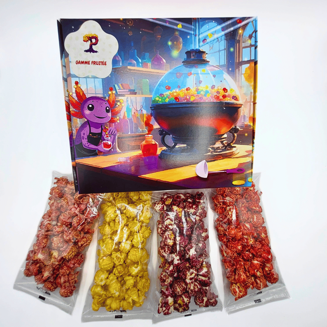 Coffret découverte fruité 4 saveurs