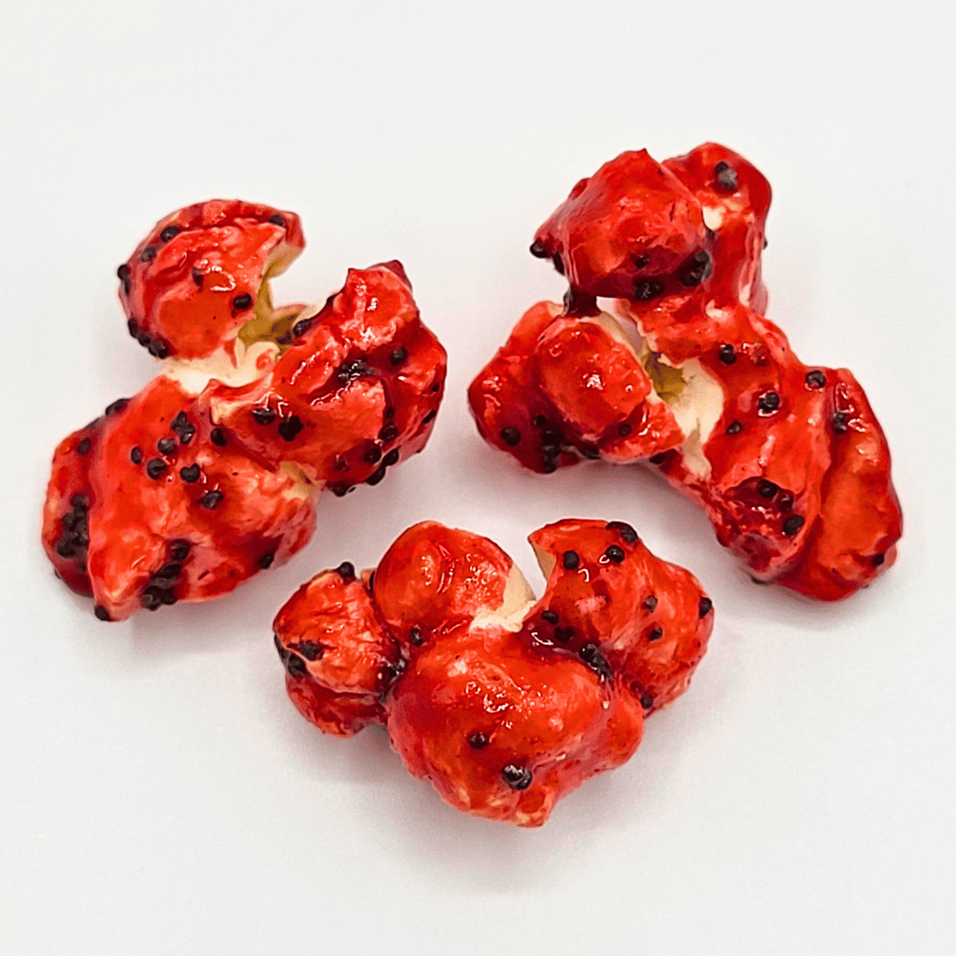 Popcorn saveur coquelicot