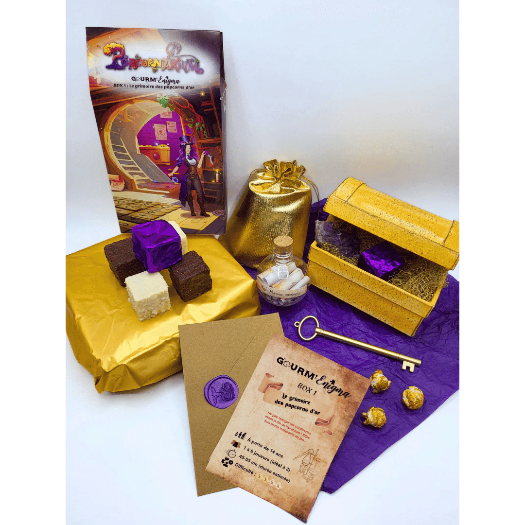 BOX 1 : Le grimoire des popcorns d'or