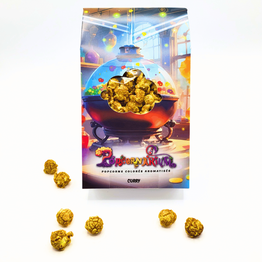 Popcorn saveur curry