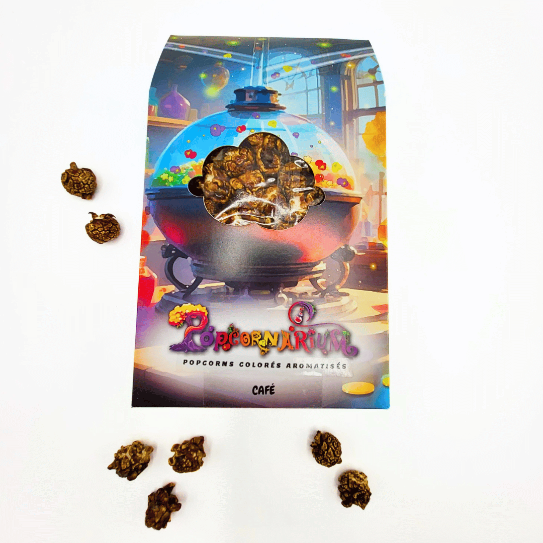 Popcorn saveur café