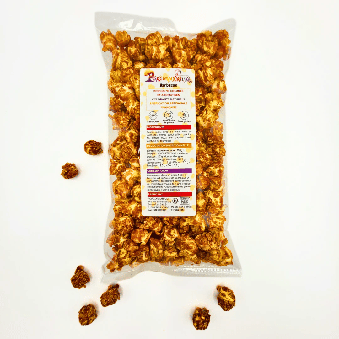 Popcorn saveur barbecue