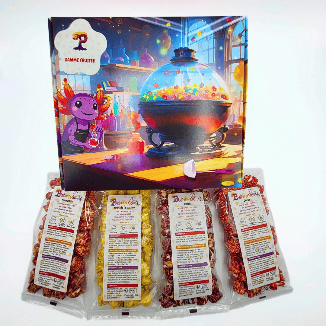 Coffret découverte fruité 4 saveurs