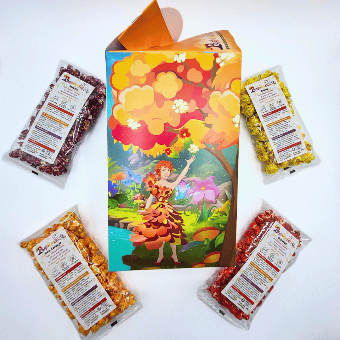 Coffret découverte floral 4 saveurs