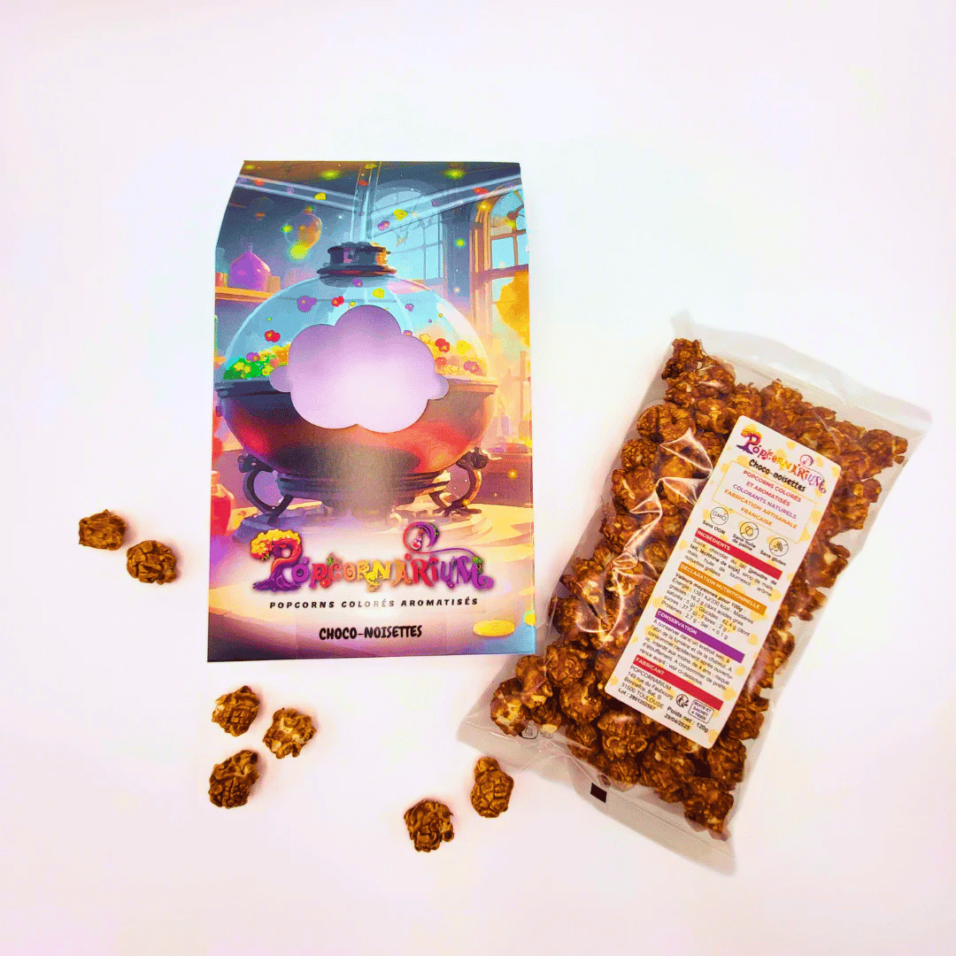 Popcorn saveur choco-noisettes