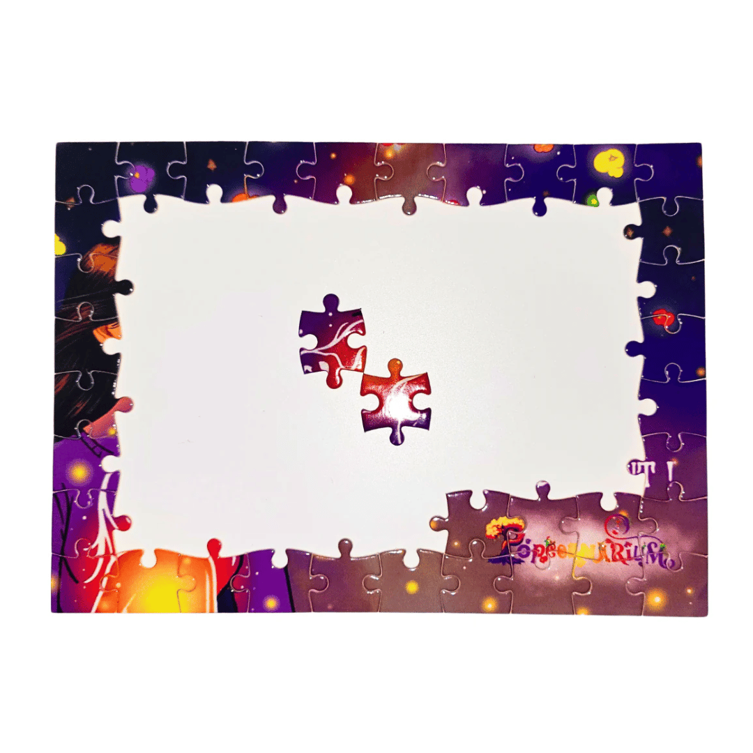 Carte-puzzle "Rallumez votre âme d'enfant"