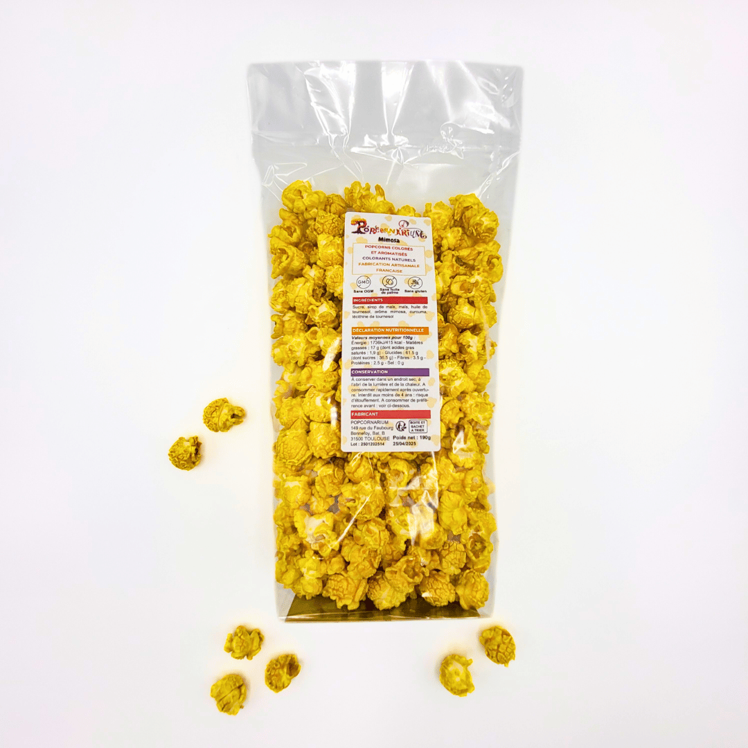 Popcorn saveur mimosa