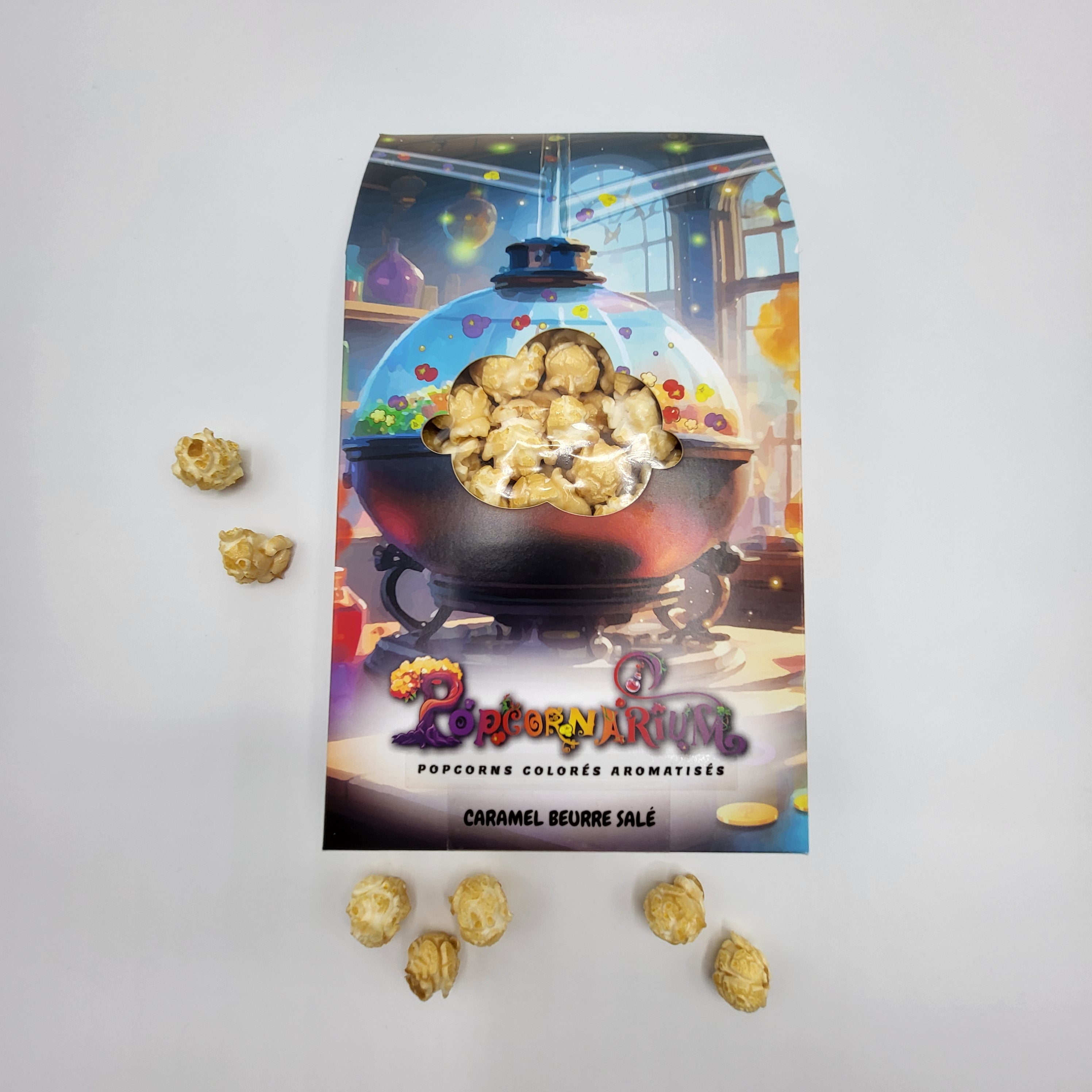 Popcorn saveur caramel au beurre salé