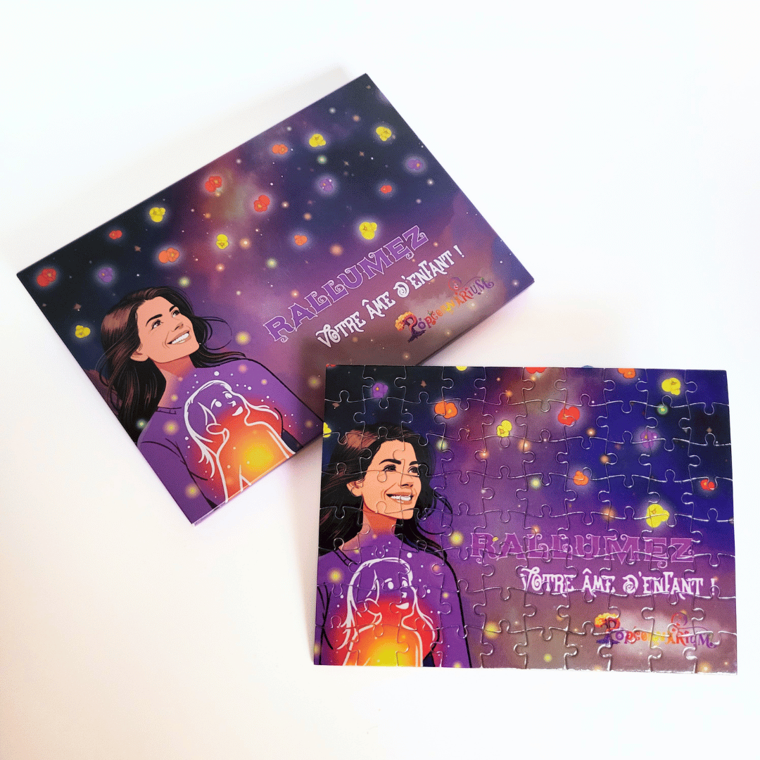Carte-puzzle - Rallumez votre âme d'enfant 2