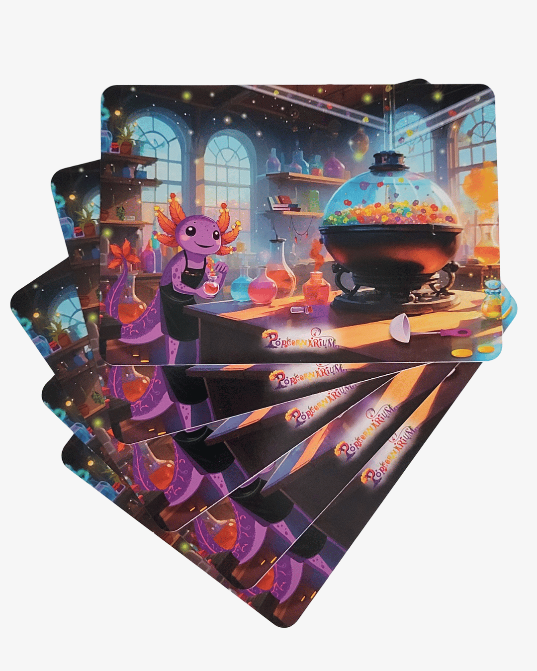 Carte postale Univers Gourmandises Popcornarium 2