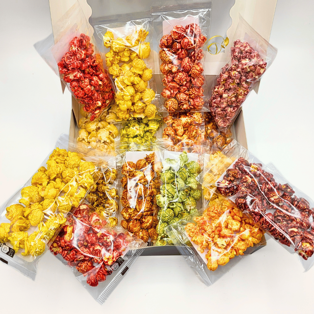 Coffret Deluxe Popcorn 16 saveurs ÉDITION LIMITÉE 3 - Popcornarium