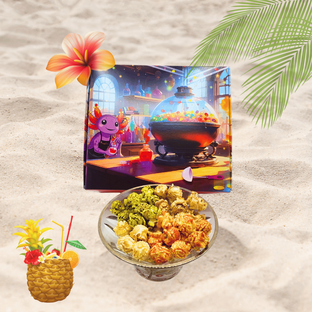 Coffret découverte popcorns 4 saveurs cocktails mojito spritz cuba libre pina colada 3 - Popcornarium