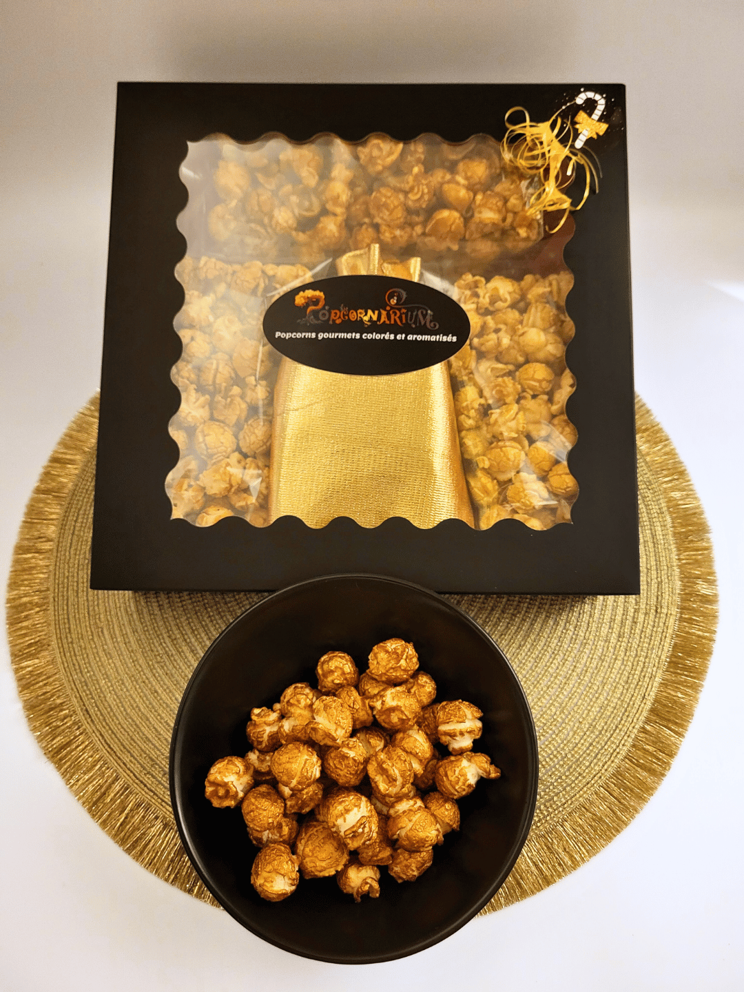 Coffret personnalisé 6 saveurs de popcorn ÉDITION NOËL 1 - Popcornarium
