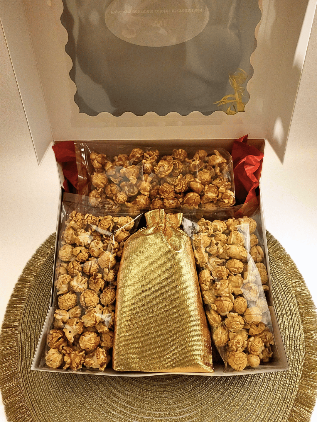 Coffret personnalisé 6 saveurs de popcorn ÉDITION NOËL 3 - Popcornarium