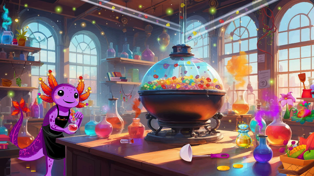 Popcornarium Univers Gourmandises - Popcorns colorés et aromatisés