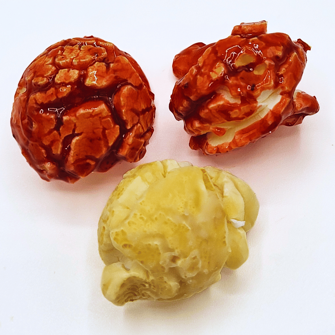 Perles d'amour - Popcorn ÉDITION SAINT-VALENTIN saveur chocolat blanc et fraise des bois 1