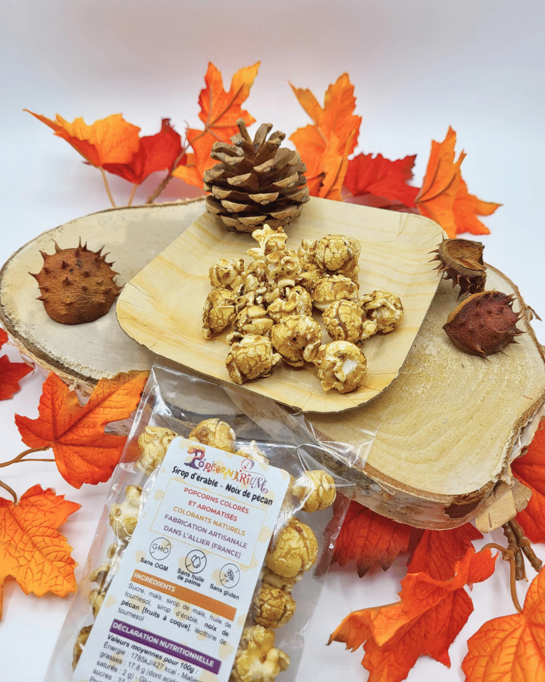 Popcorn Édition limitée saveur sirop d'érable-noix de pécan 6 - Popcornarium