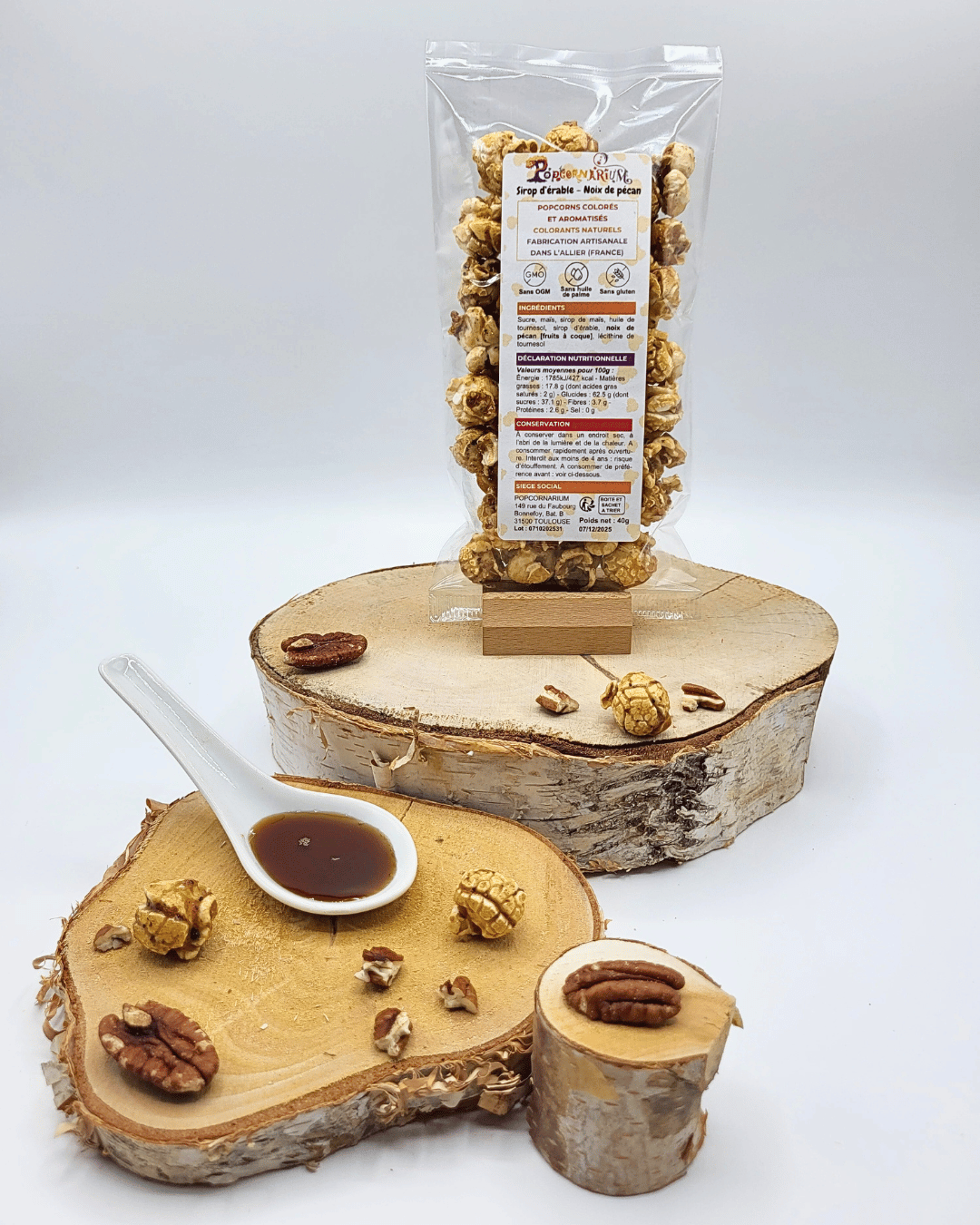Popcorn Édition limitée saveur sirop d'érable-noix de pécan 4 - Popcornarium