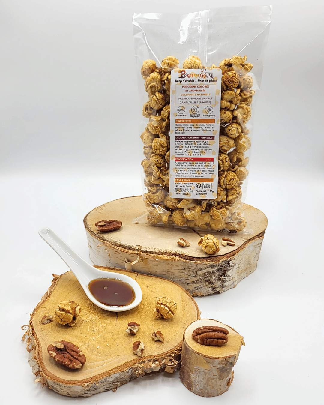 Popcorn Édition limitée saveur sirop d'érable-noix de pécan 3 - Popcornarium