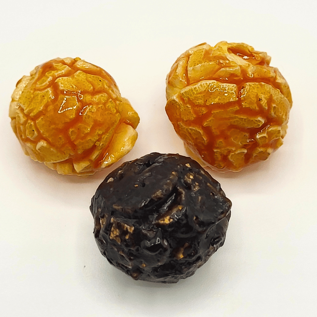 Popcorn spécial Halloween saveur orange-chocolat noir 1 - Popcornarium