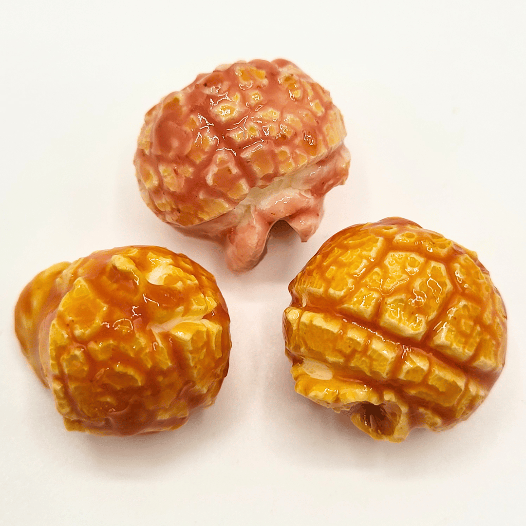 Popcorn gourmet saveur pêche-litchi 1